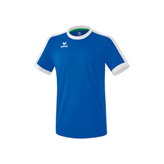 Erima Sport-Tshirt Trikot Retro Star (100% Polyester) royalblau/weiss Herren
